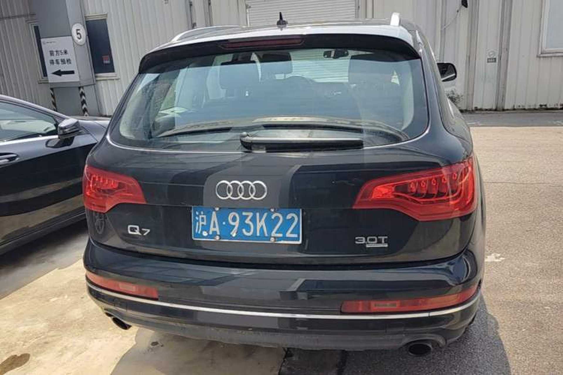 Used Audi Q7 2012 3.0 TFSI Technology (245kW) Rear