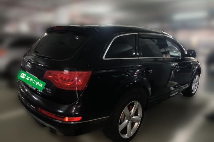 Used Audi Q7 2012 3.0 TFSI Technology Model (200kW) Rear Right 45 Deg