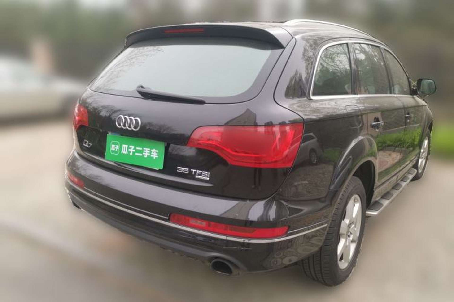Used Audi Q7 2012 3.0 TFSI quattro (200kW) Technology Edition Rear Right 45 Deg