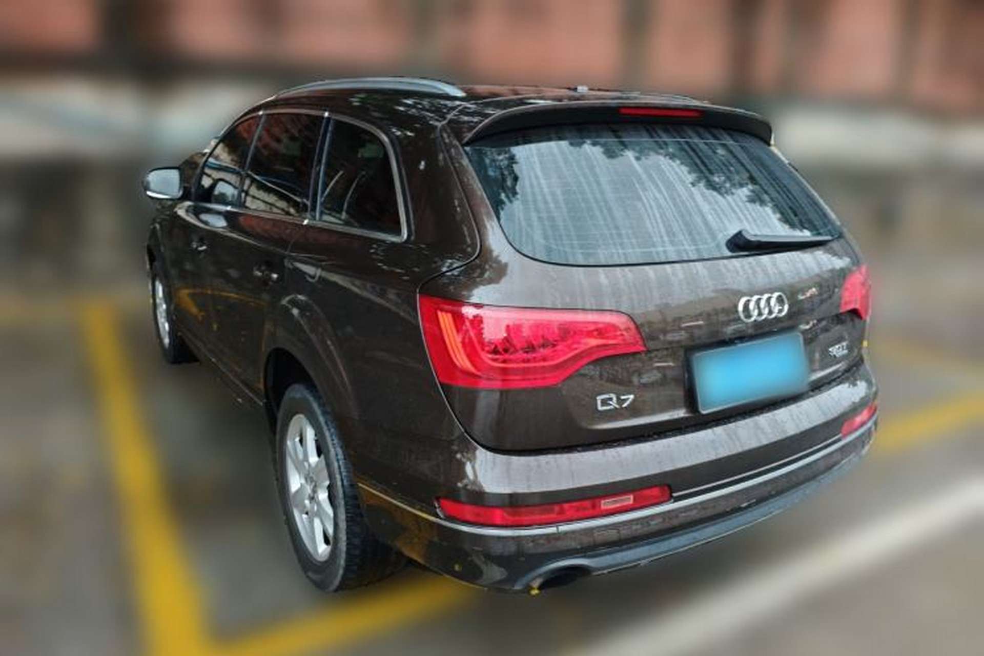 Used Audi Q7 2012 3.0 TFSI Technology Model (200kW) Rear Left 45 Deg
