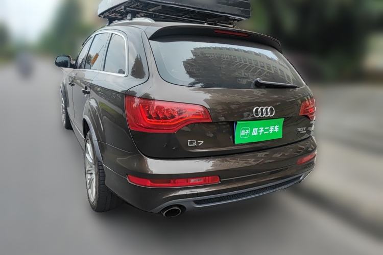 Used Audi Q7 2012 3.0 TFSI Exclusive Version (200kW) Rear Left 45 Deg