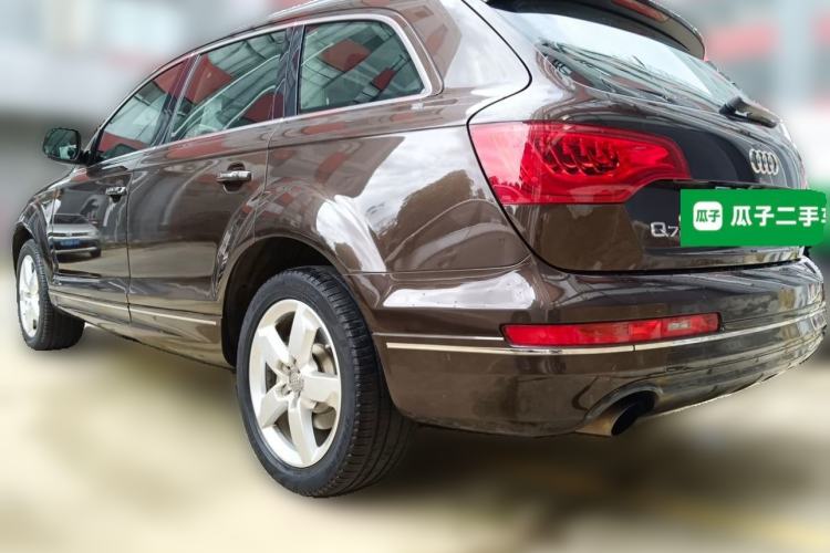 Used Audi Q7 2012 3.0 TDI Leading Model Rear Left 45 Deg