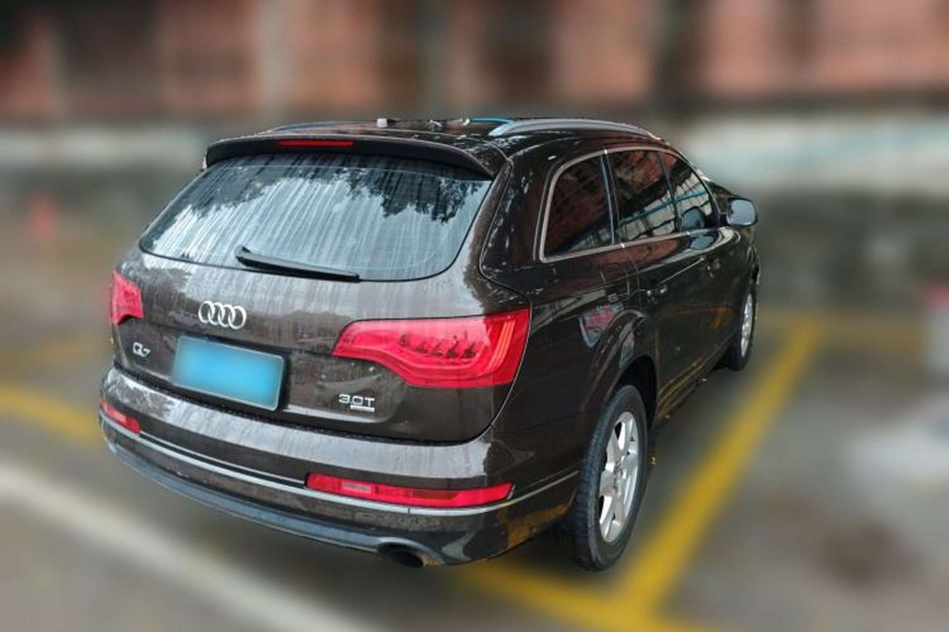 Used Audi Q7 2012 3.0 TFSI Technology Model (200kW) Rear Right 45 Deg