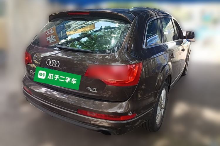 Used Audi Q7 2012 3.0 TFSI Comfort Model (200kW) Rear Right 45 Deg