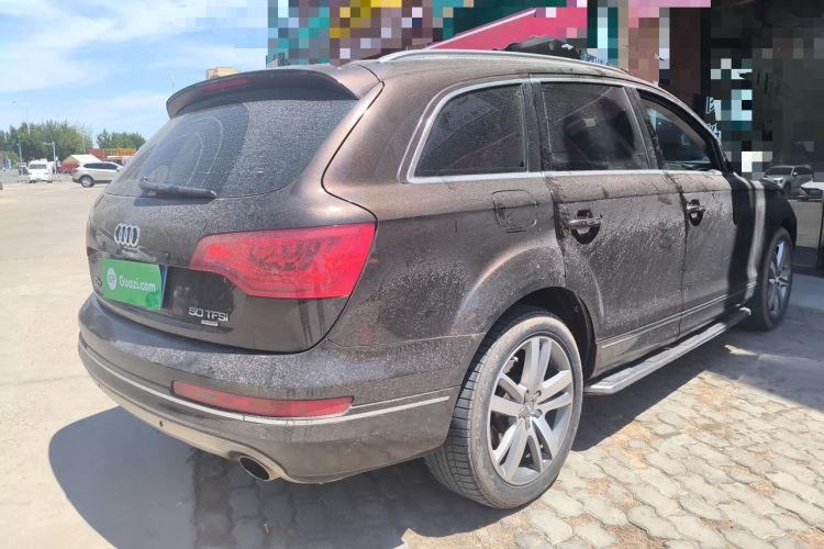 Used Audi Q7 2012 3.0 TFSI Comfort Model (200kW) Rear Right 45 Deg