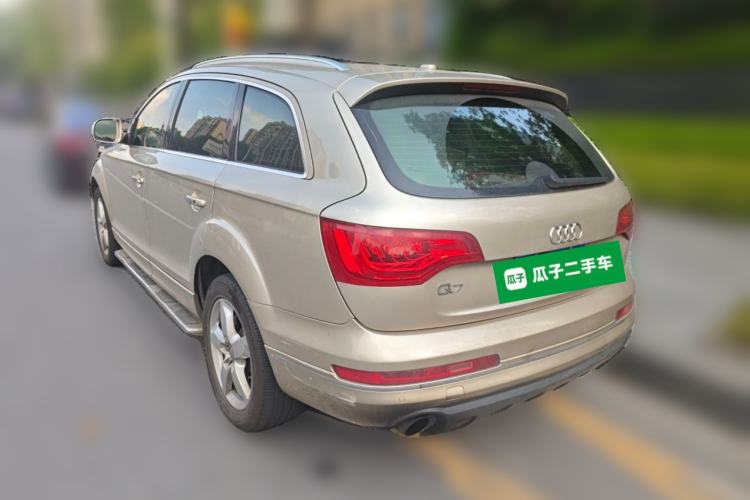 Used Audi Q7 2012 3.0 TDI Leading Model Rear Left 45 Deg