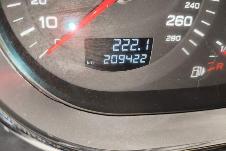 Used Audi Q7 2012 3.0 TFSI Technology Model (200kW) Odometer Close Up