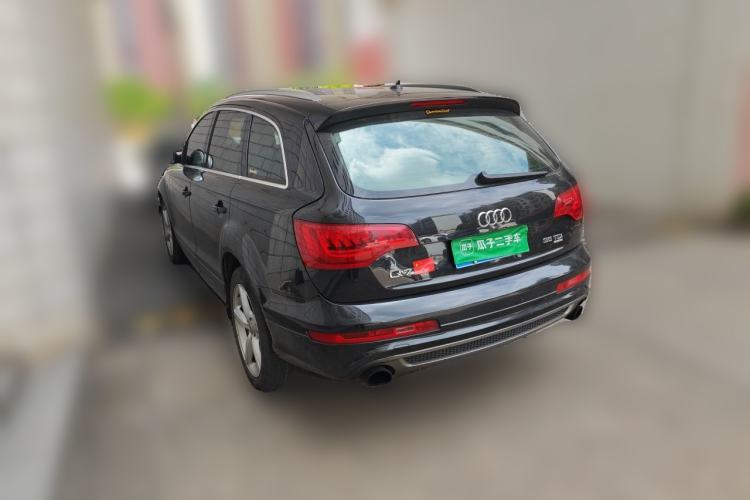 Used Audi Q7 2013 35 TDI Exclusive Edition Rear Left 45 Deg
