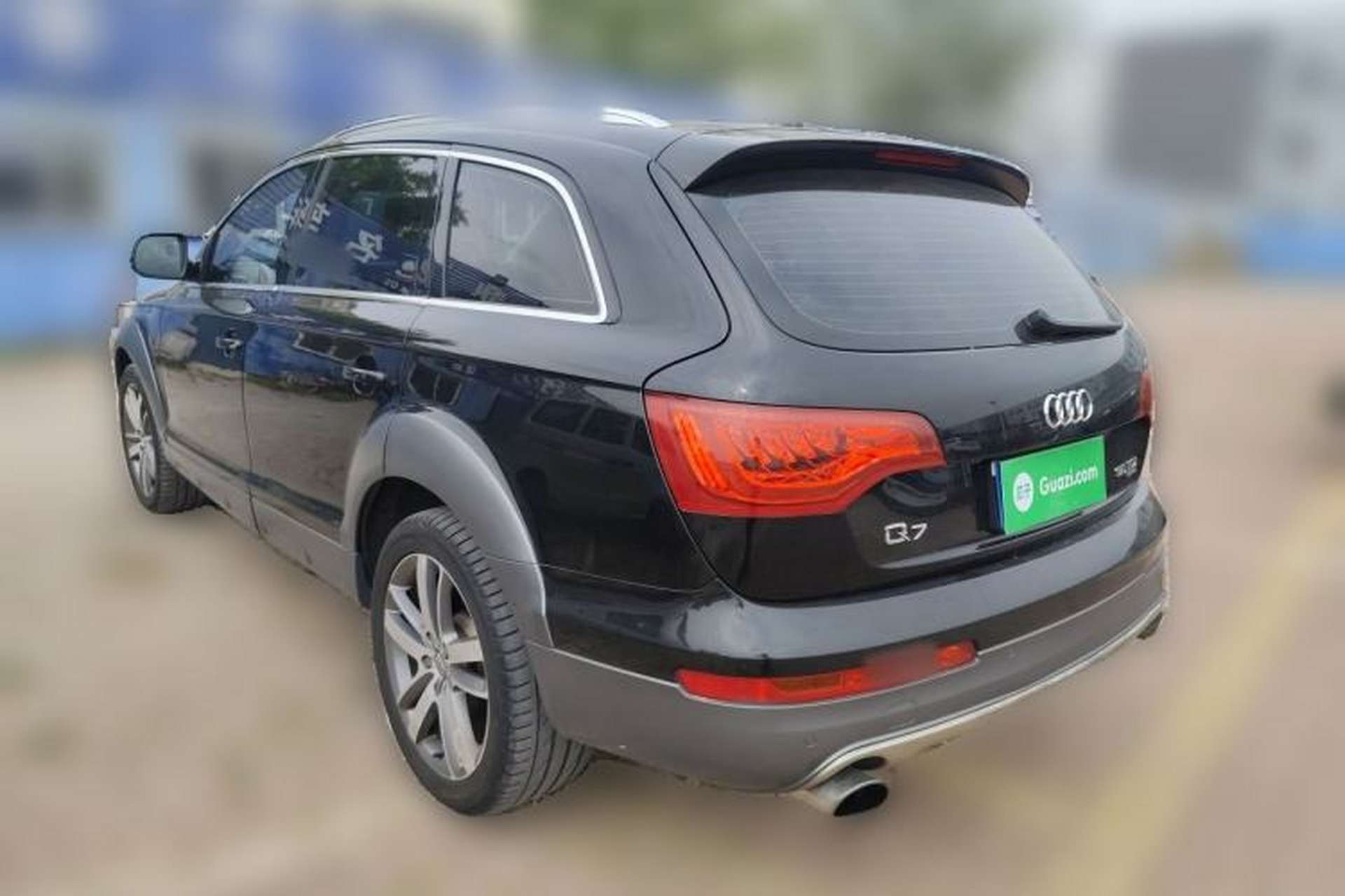 Used Audi Q7 2013 35 TDI Exclusive Edition Rear Left 45 Deg