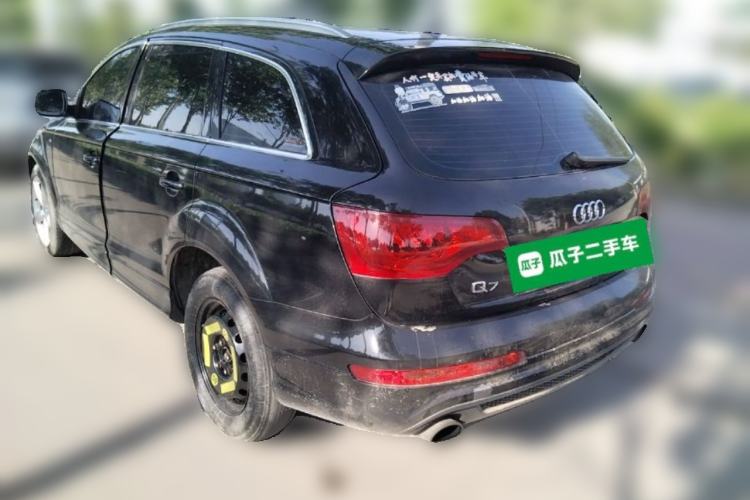 Used Audi Q7 2013 35 TDI Leading Model Rear Left 45 Deg