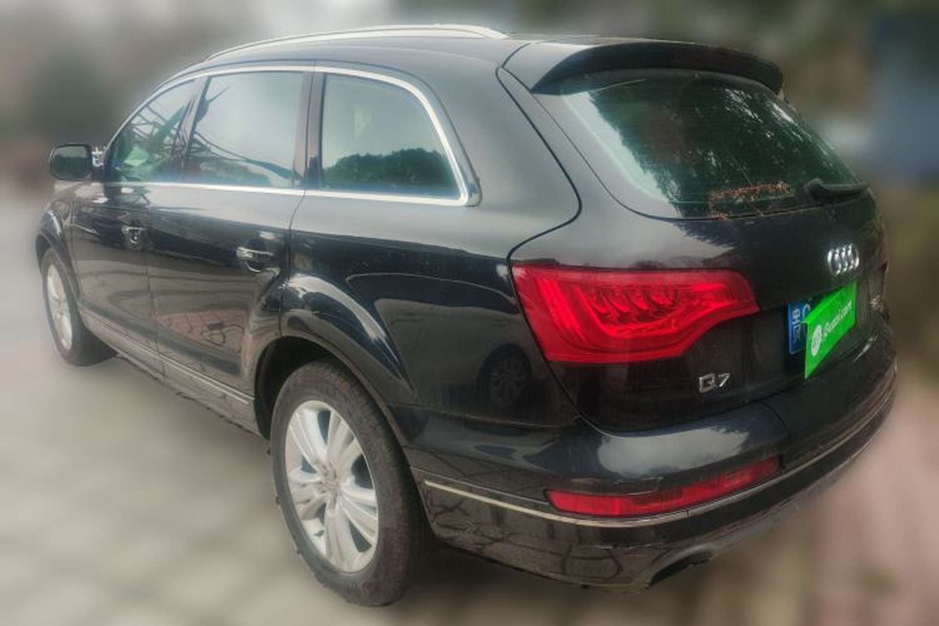 Used Audi Q7 2013 35 TFSI Comfort Model Rear Left 45 Deg