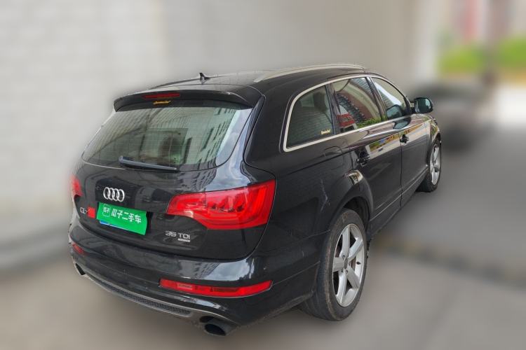 Used Audi Q7 2013 35 TDI Exclusive Edition Rear Right 45 Deg