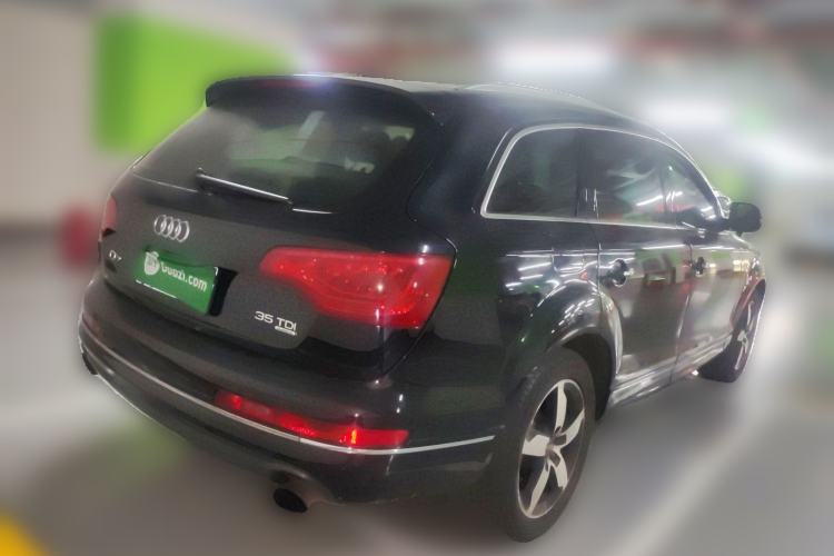 Used Audi Q7 2013 35 TDI Leading Model Rear Right 45 Deg