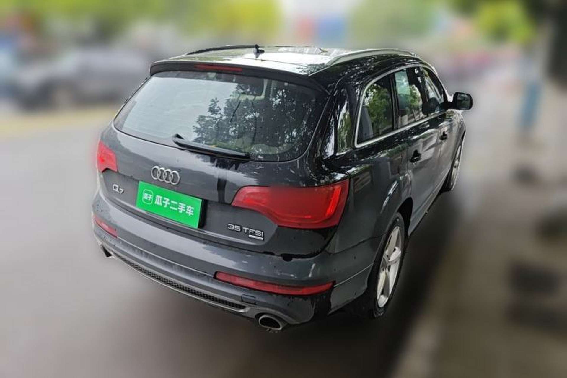 Used Audi Q7 2013 35 TFSI Ambition Edition Rear Right 45 Deg