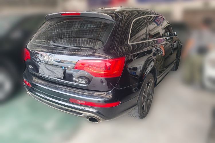 Used Audi Q7 2013 35 TDI Leading Model Rear Right 45 Deg