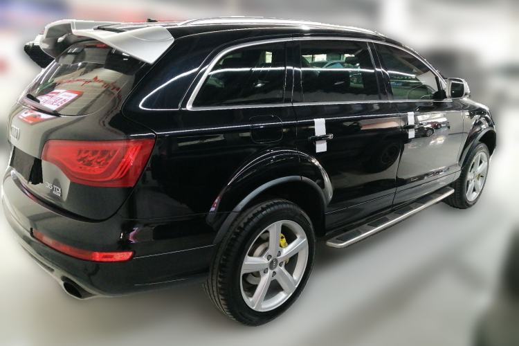 Used Audi Q7 2013 35 TDI Leading Model Rear Right 45 Deg