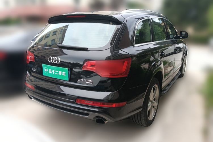 Used Audi Q7 2013 35 TFSI Technology Edition Rear Right 45 Deg