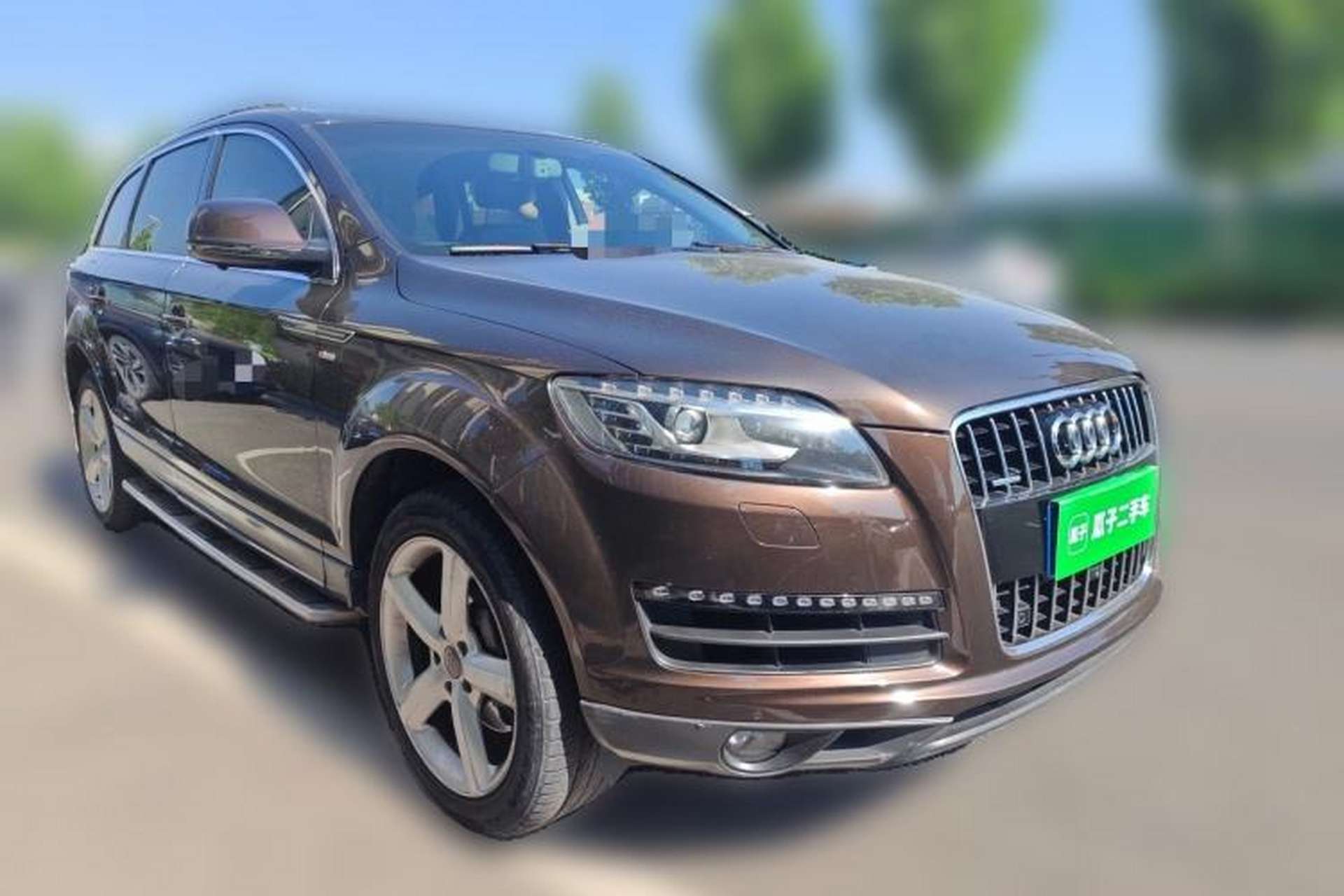 Used Audi Q7 2013 35 TFSI Ambition Edition Front Right 45 Deg