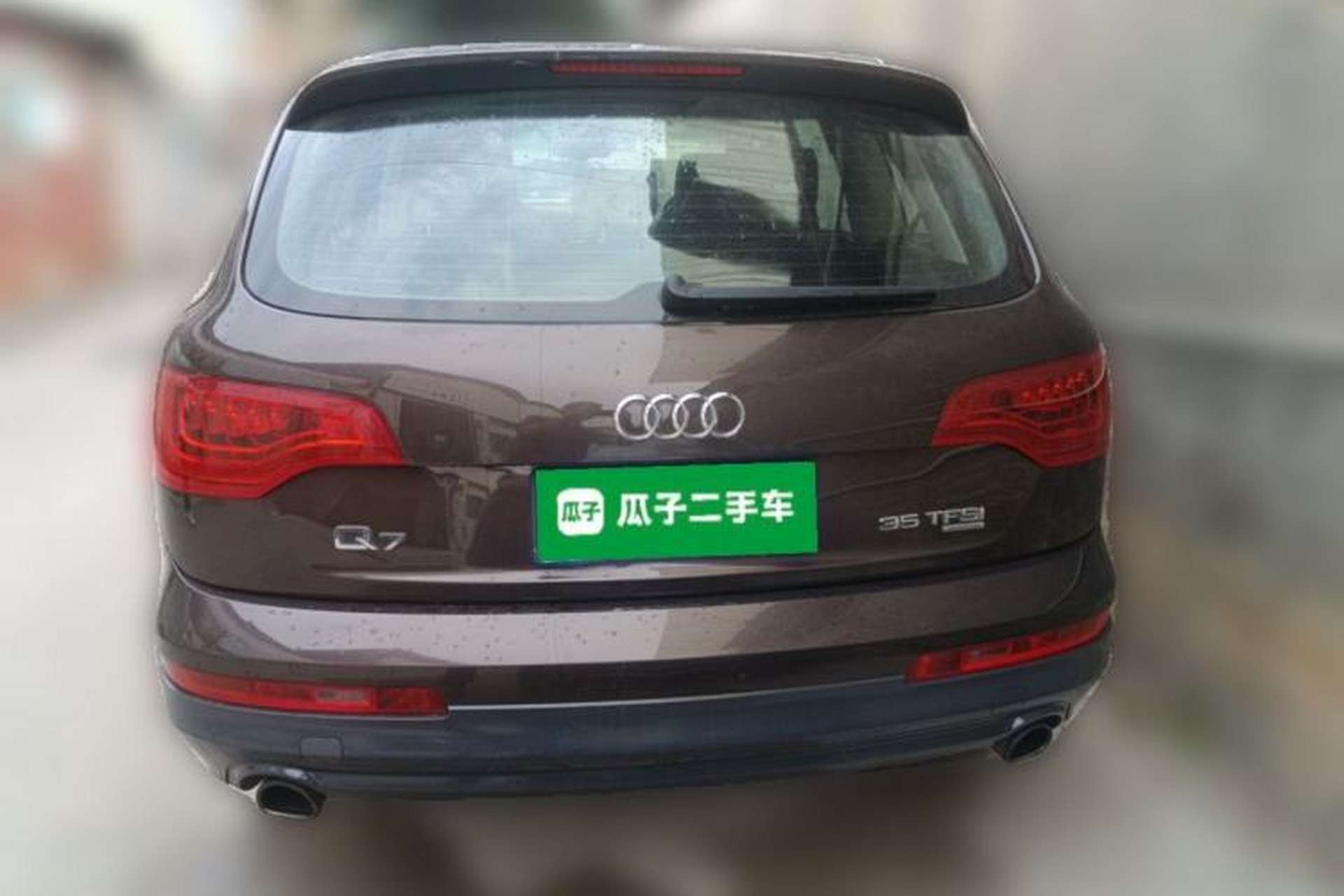 Used Audi Q7 2013 35 TFSI Ambition Edition Rear