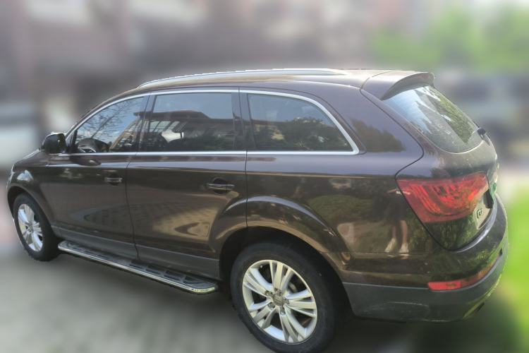 Used Audi Q7 2013 35 TDI Leading Model Rear Left 45 Deg