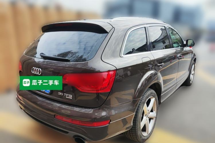 Used Audi Q7 2013 35 TFSI Technology Edition Rear Right 45 Deg