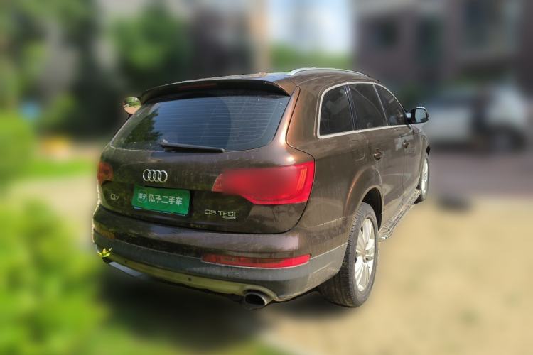 Used Audi Q7 2013 35 TDI Leading Model Rear Right 45 Deg