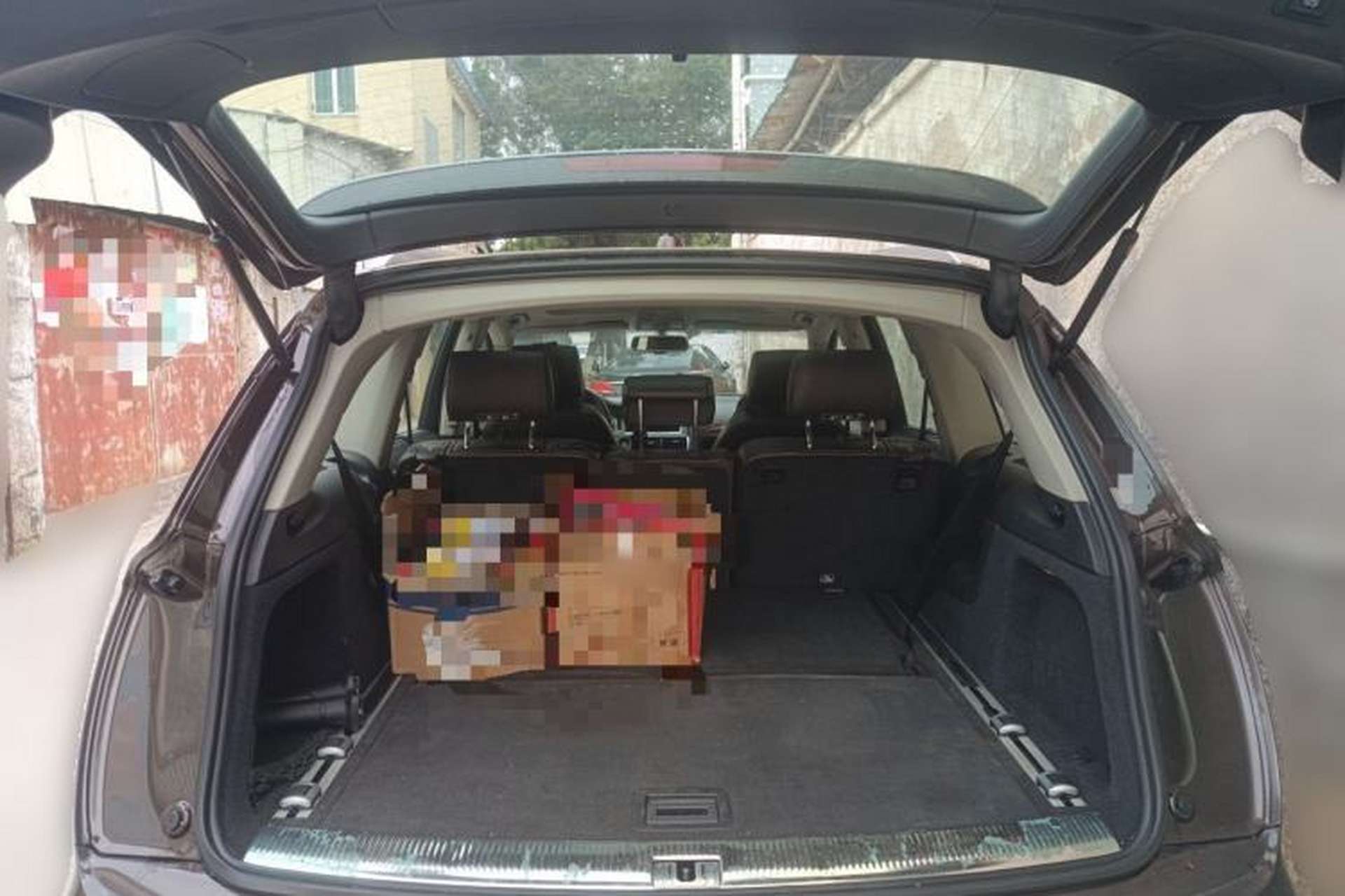 Used Audi Q7 2013 35 TFSI Ambition Edition Trunk