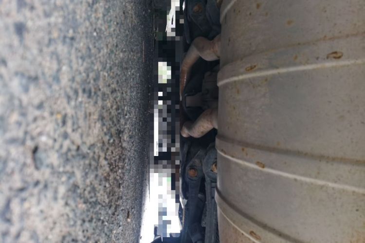 Used Audi Q7 2014 35 TFSI Off-road Model Chassis Rear