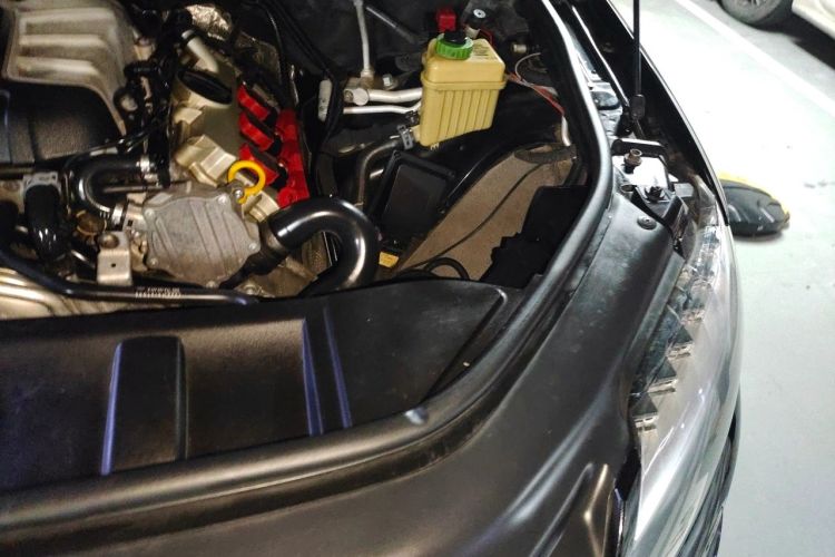 Used Audi Q7 2014 35 TFSI Sport Edition Engine Bay Left