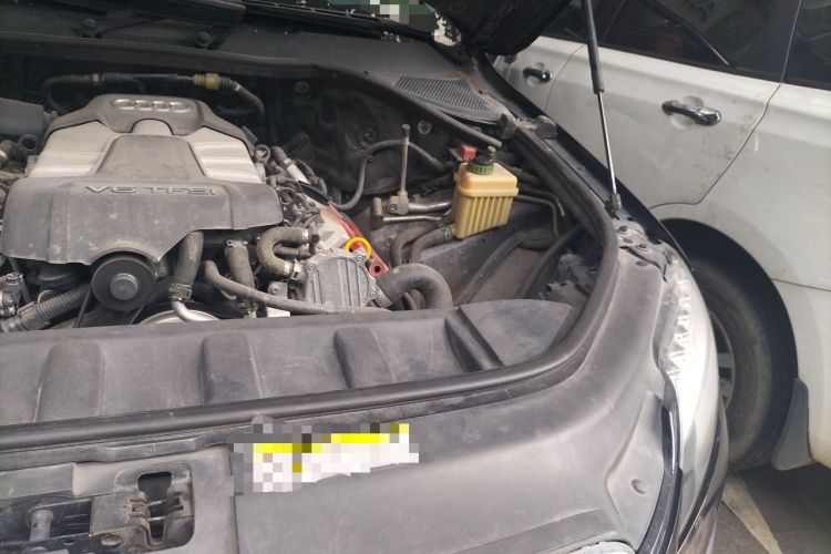 Used Audi Q7 2014 35 TFSI Ambition Edition Engine Bay Left