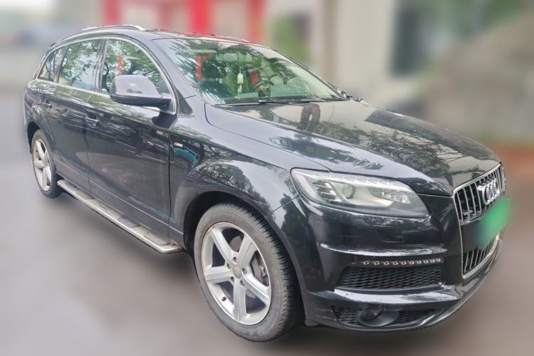 Used Audi Q7 2014 35 TDI quattro Sport Edition Front Right 45 Deg
