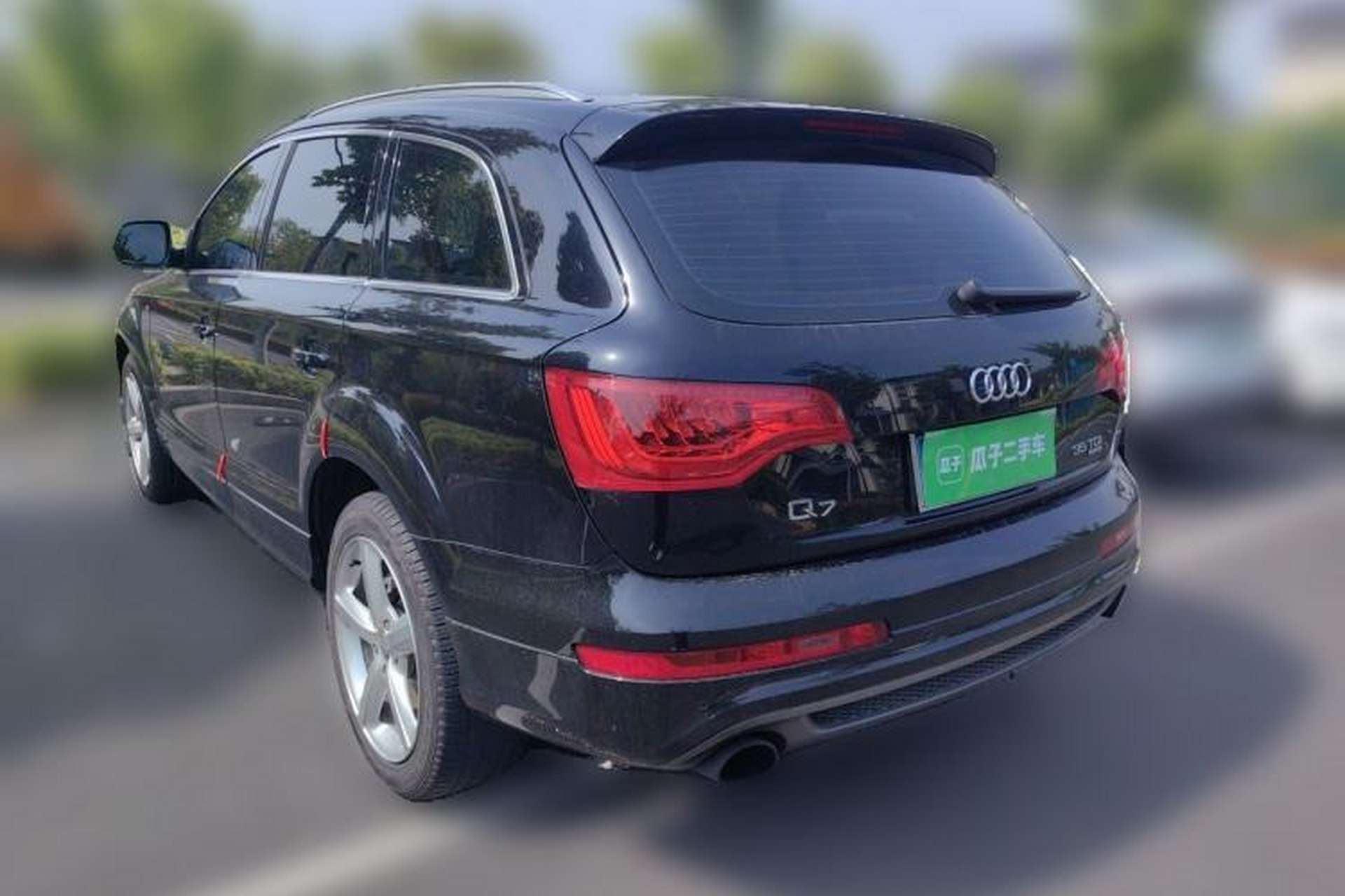 Used Audi Q7 2014 35 TDI Sport Edition Rear Left 45 Deg