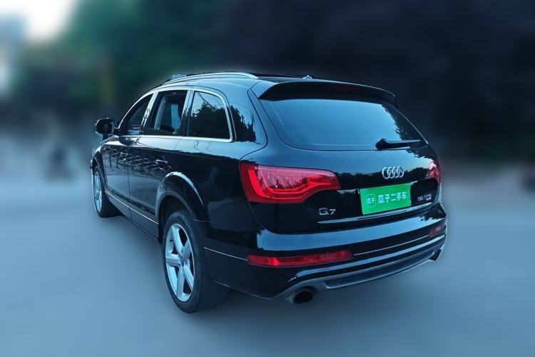 Used Audi Q7 2014 35 TFSI Sport Edition Rear Left 45 Deg