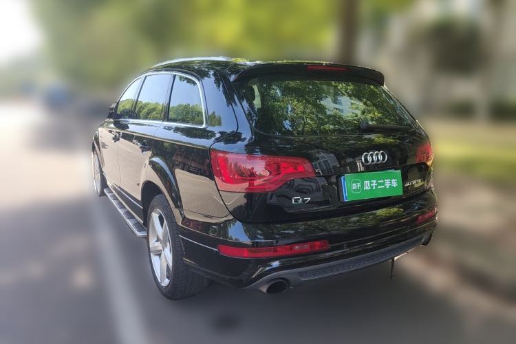 Used Audi Q7 2014 40 TFSI Sport Edition Rear Left 45 Deg