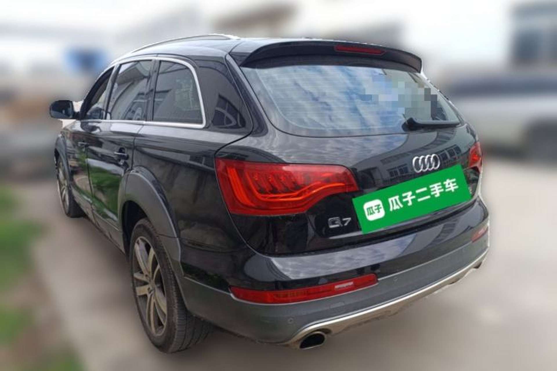 Used Audi Q7 2014 35 TFSI Off-road Model Rear Left 45 Deg