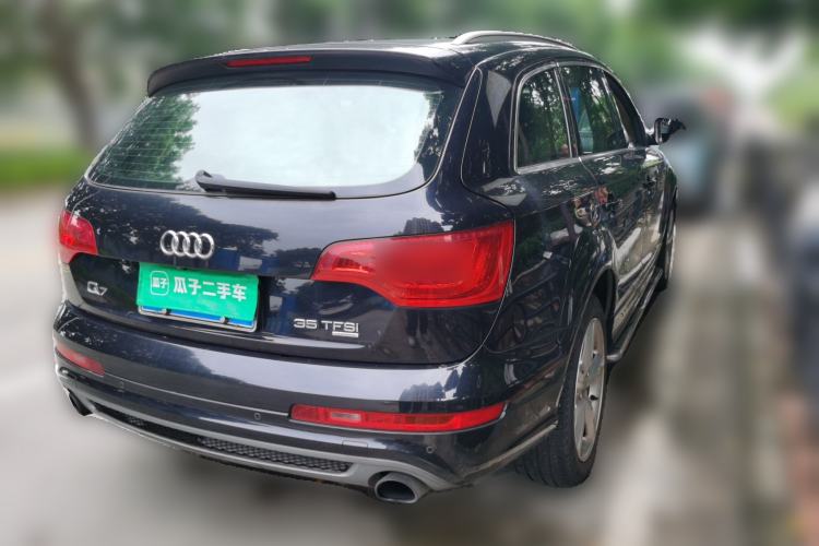 Used Audi Q7 2014 35 TFSI Sport Edition Rear Right 45 Deg