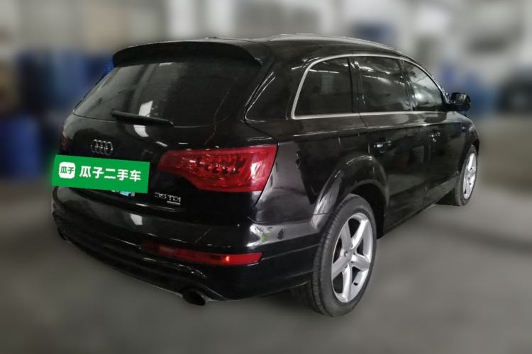 Used Audi Q7 2014 35 TDI Sport Edition Rear Right 45 Deg