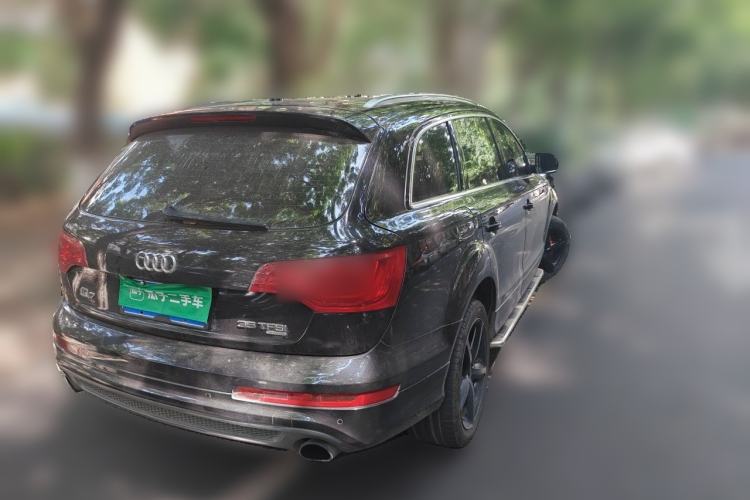 Used Audi Q7 2014 35 TFSI Sport Edition Rear Right 45 Deg