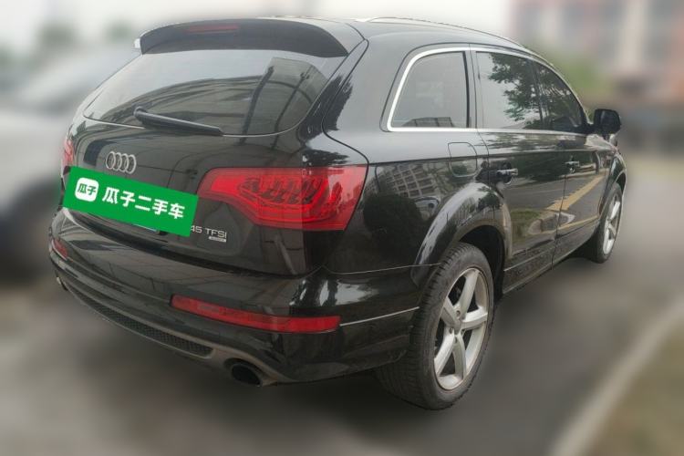 Used Audi Q7 2014 35 TFSI Sport Edition Rear Right 45 Deg