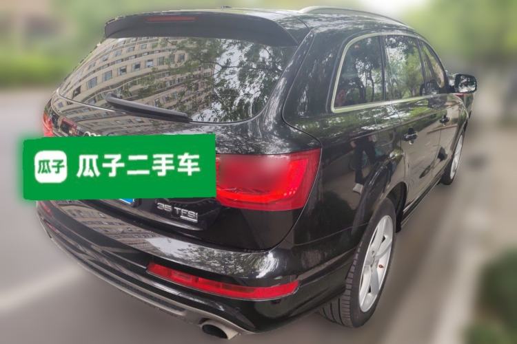 Used Audi Q7 2014 35 TFSI Sport Edition Rear Right 45 Deg