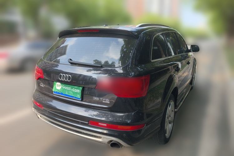 Used Audi Q7 2014 35 TFSI Sport Edition Rear Right 45 Deg