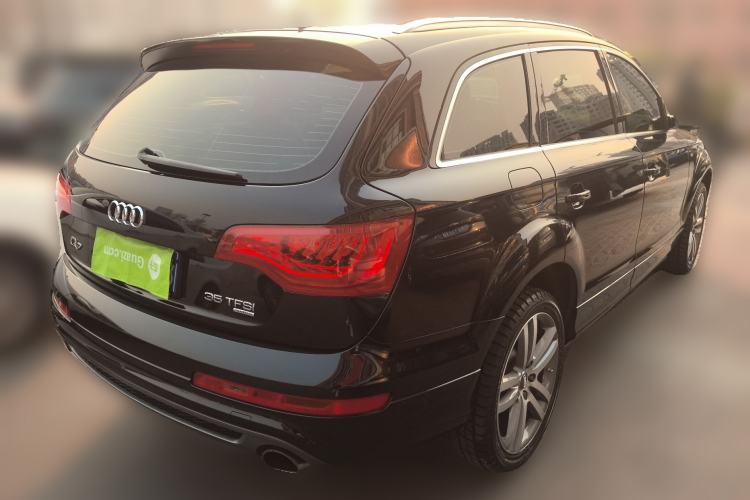Used Audi Q7 2014 35 TFSI Sport Edition Rear Right 45 Deg