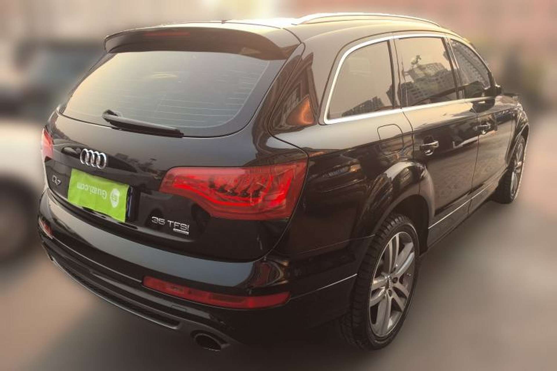 Used Audi Q7 2014 35 TFSI Sport Edition Rear Right 45 Deg