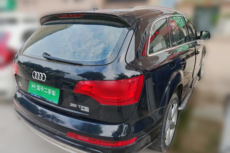Used Audi Q7 2014 35 TFSI Sport Edition Rear Right 45 Deg