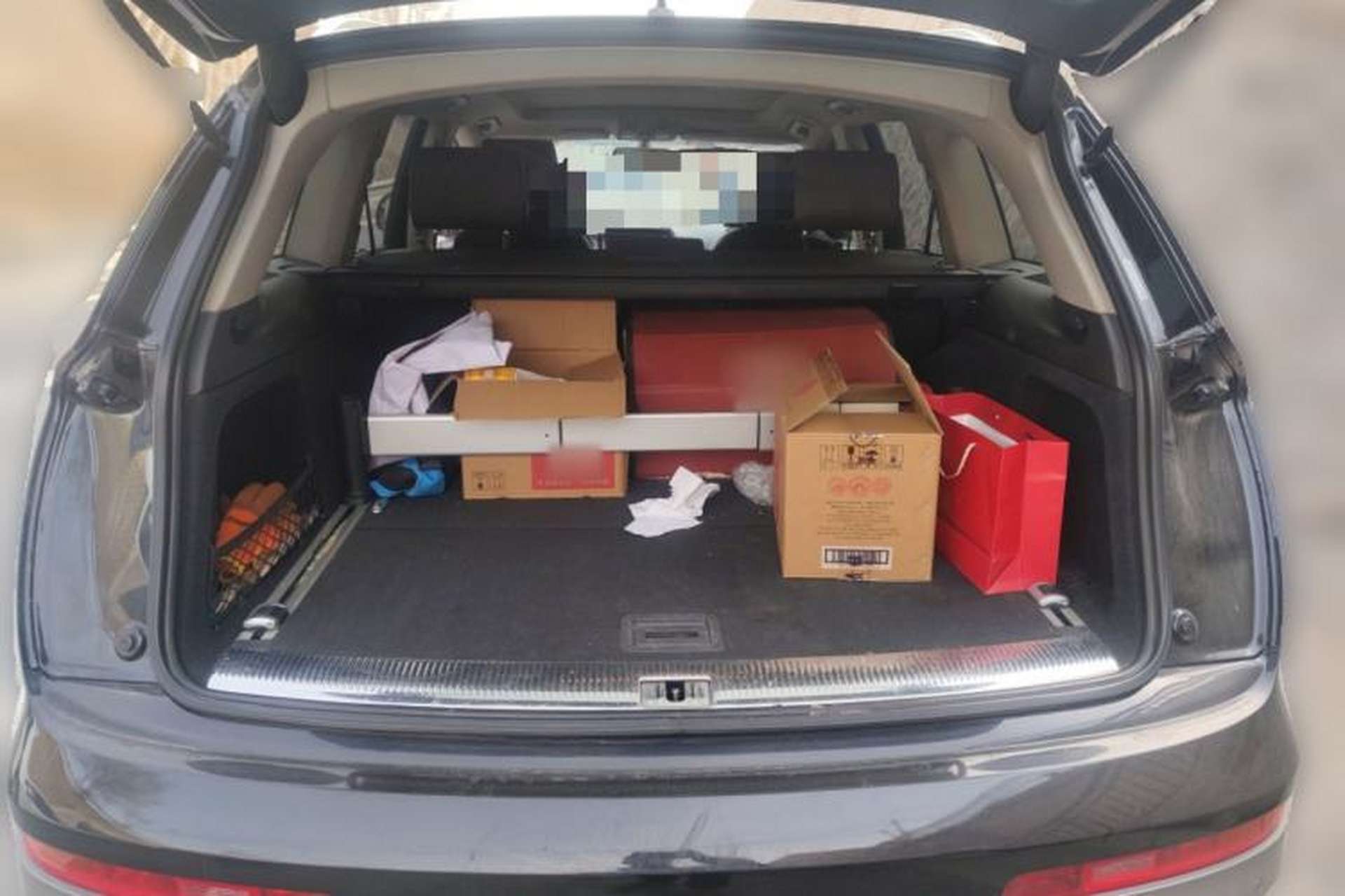 Used Audi Q7 2014 35 TFSI Ambition Edition Trunk
