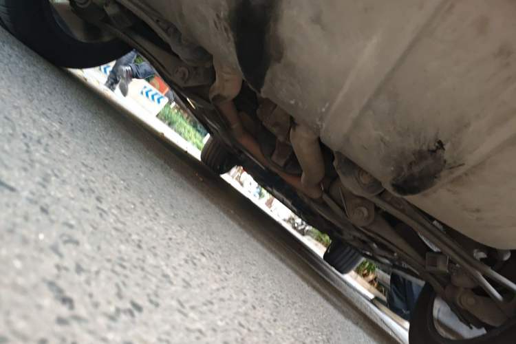 Used Audi Q7 2014 40 TFSI off-road version Chassis Rear