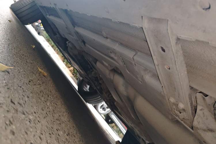Used Audi Q7 2014 40 TFSI off-road version Chassis Rear Left