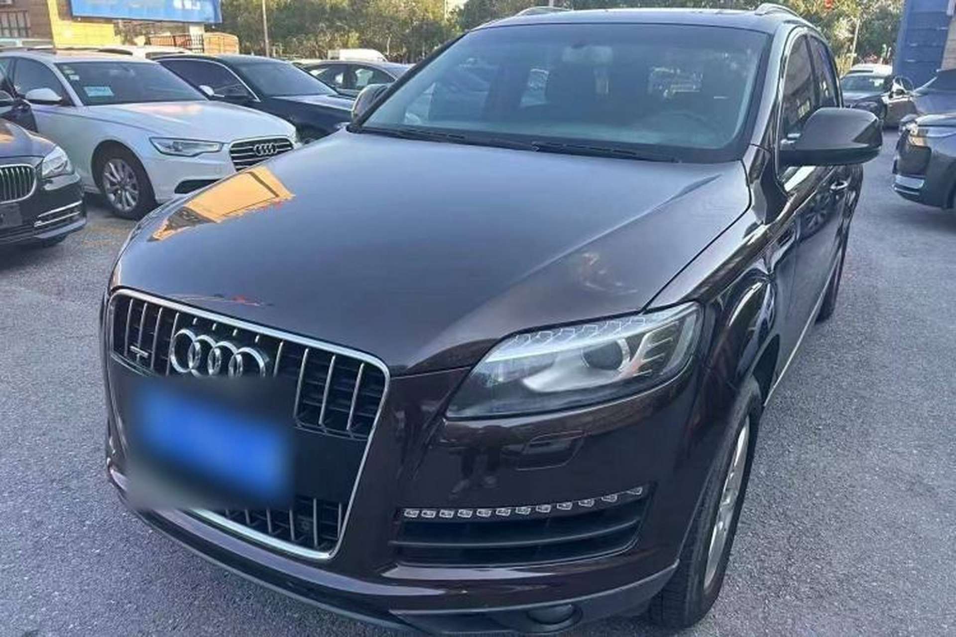 Used Audi Q7 2014 35 TFSI Ambition Edition Front Left 45 Deg
