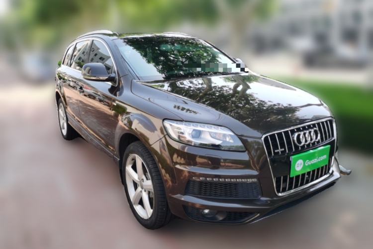 Used Audi Q7 2014 35 TFSI Sport Edition Front Right 45 Deg
