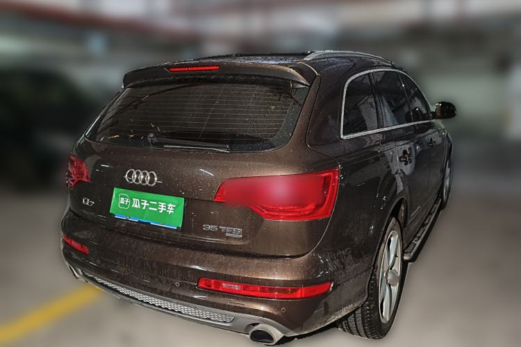 Used Audi Q7 2014 35 TFSI Sport Edition Rear Right 45 Deg